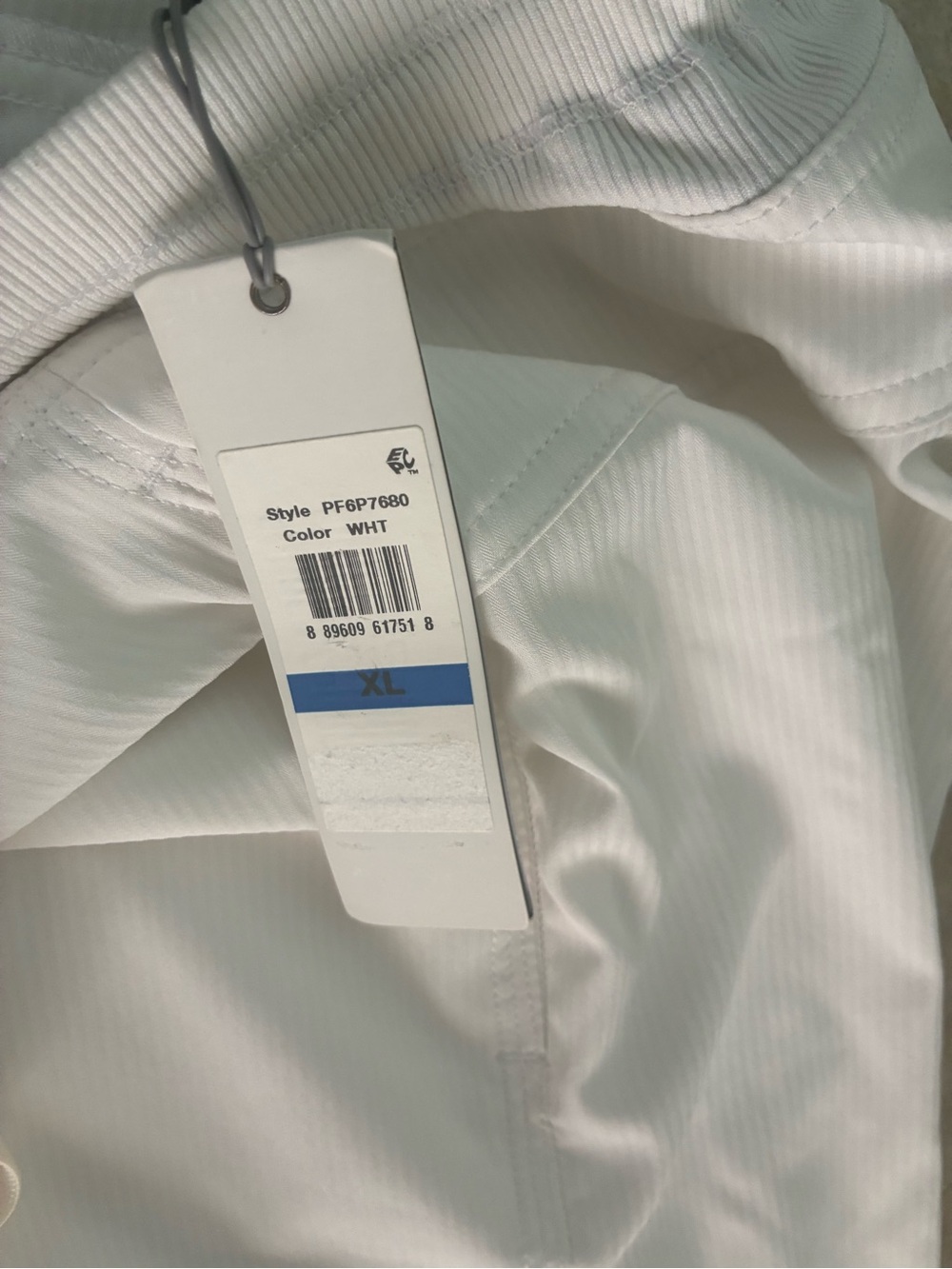 Calvin Klein Lot (2) Performance Cropped Pants Size XL Black NWT and White NWOT - Picture 7 of 12